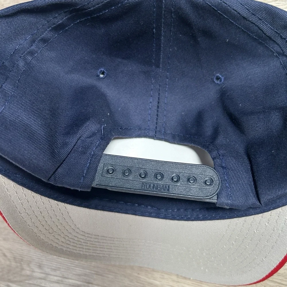 VTG Atlanta Braves Snapback Hat MLB Baseball Youngan‎ Blue Plain Logo Cap